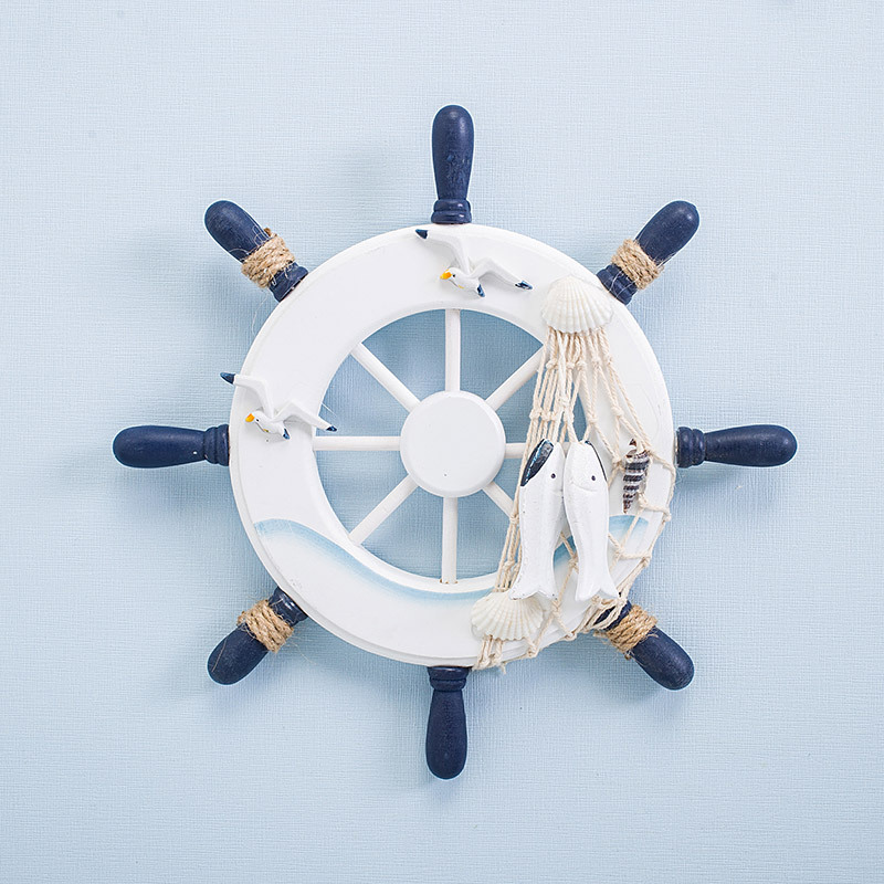 A Fishing Net on a Ship’s Rudder