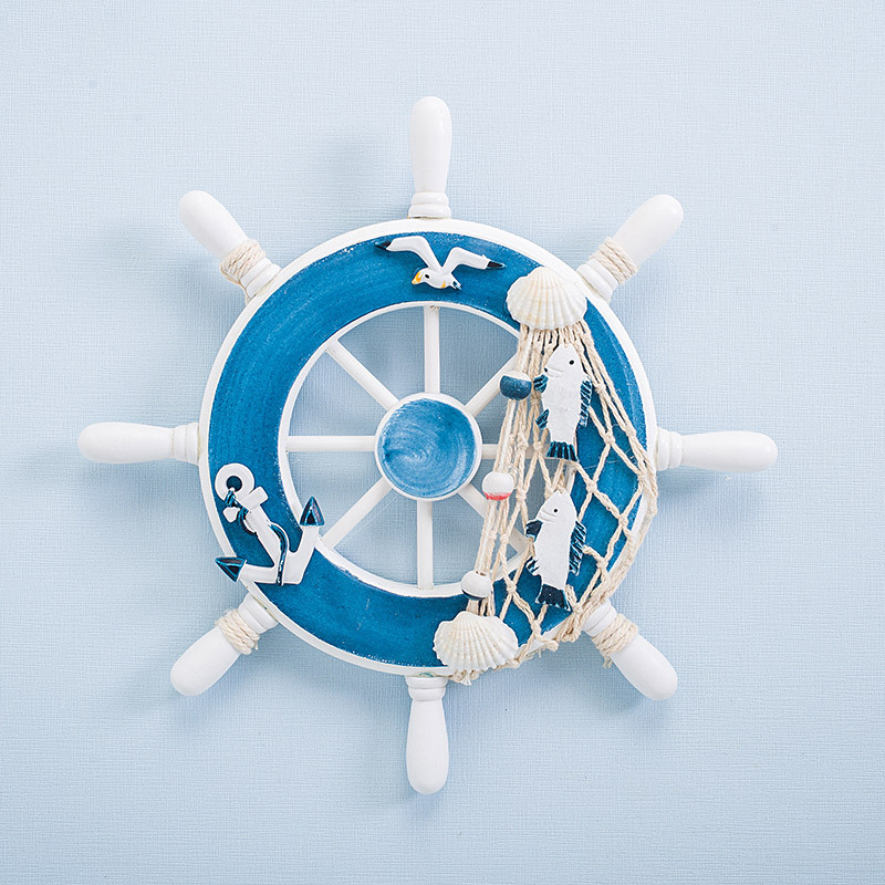 A Fishing Net on a Ship’s Rudder