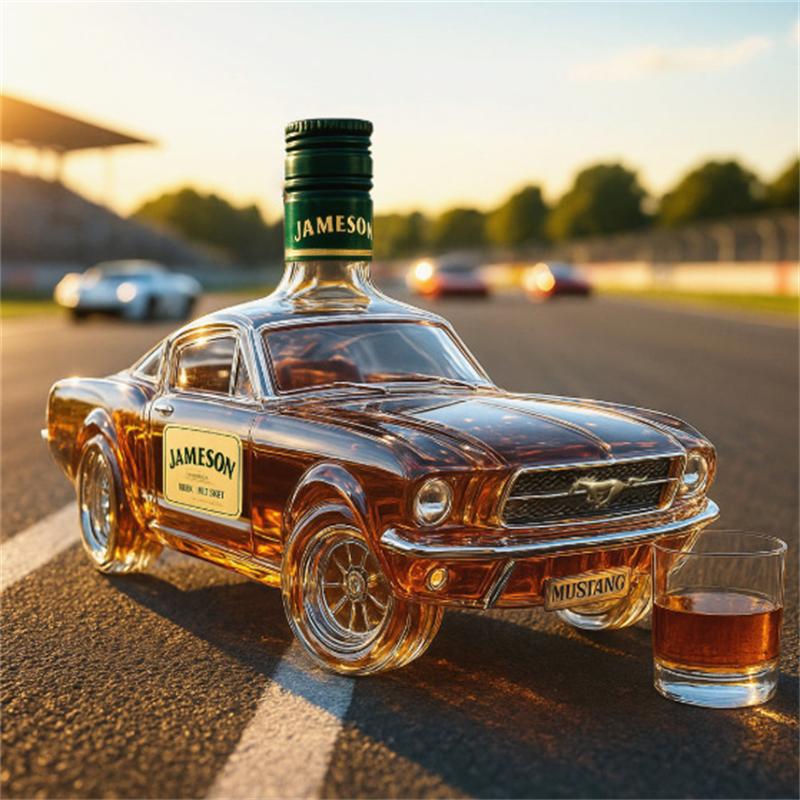 An Epiphany in a Mustang-Shaped Whiskey Bottle