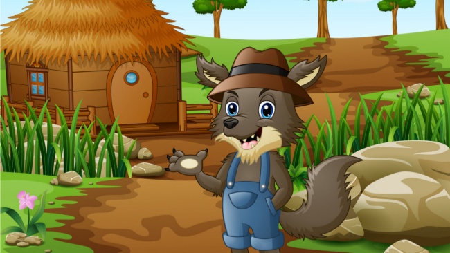 The Little Gray Wolf’s New Home