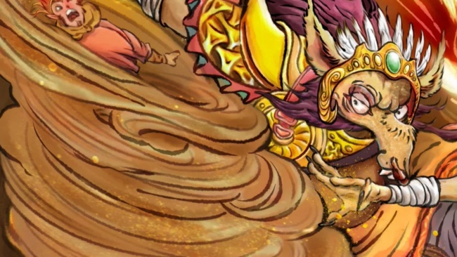 The Little Yellow Wind Monster