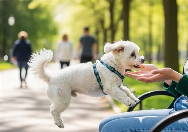 Dog Jumping on People