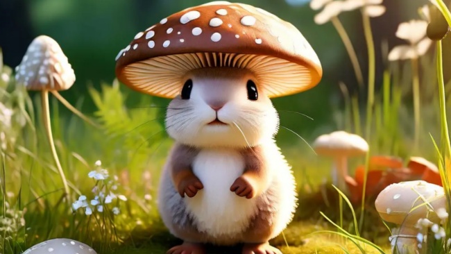 Little Mouse and the Talking Mushroom